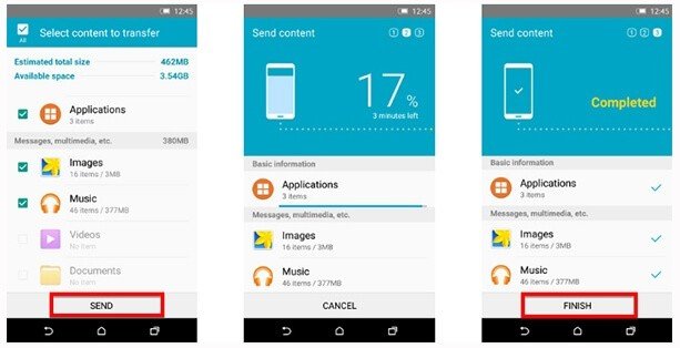 Copy Data To Samsung Galaxy S10, S10 Plus, S10e, Fold Using Smart Switch