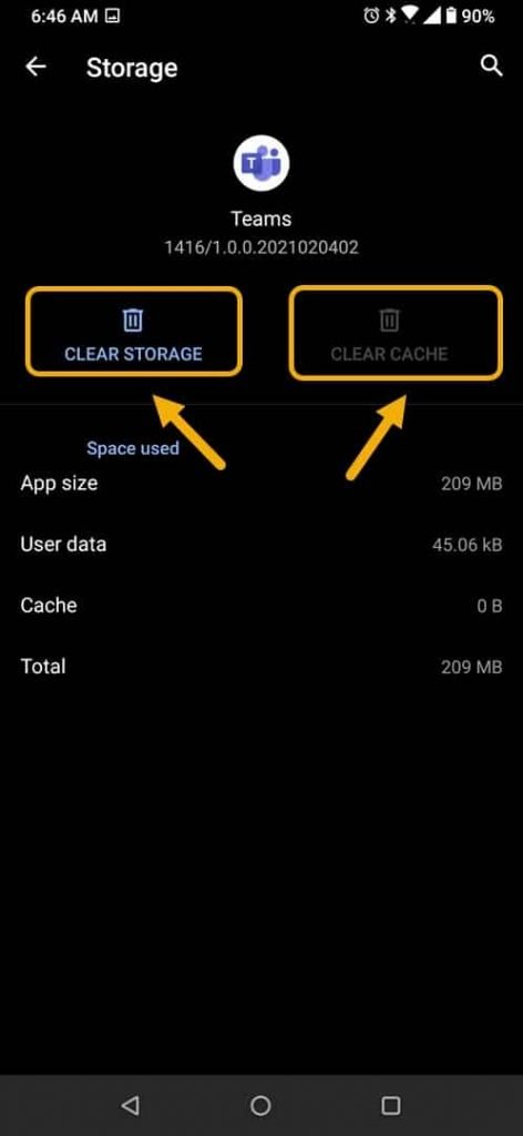 Clear Cache And Data Of Microsoft Teams App