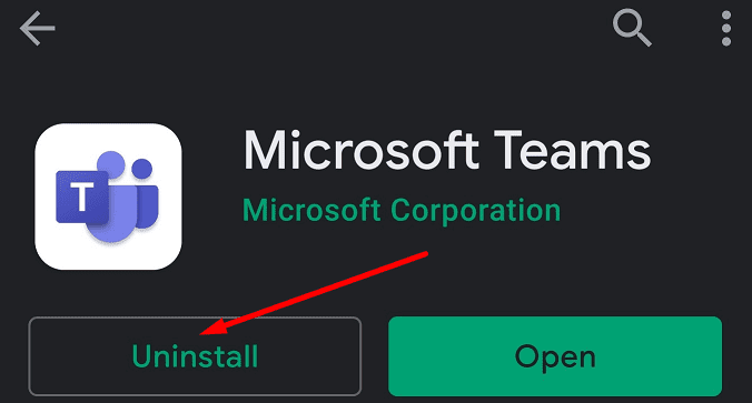 Uninstall Microsoft Teams App