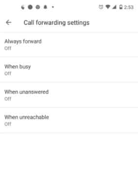 Make Sure Call Forwarding Is Not Enabled