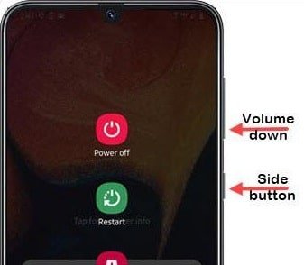 Restart Samsung Phone Using Softkeys Buttons