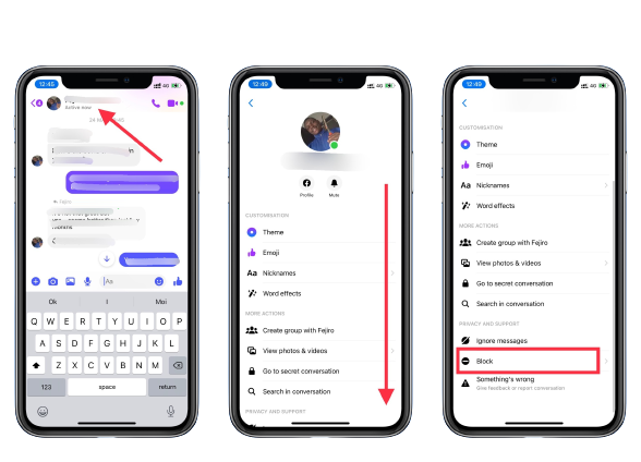 Check You Haven’t Blocked The Person By Mistake