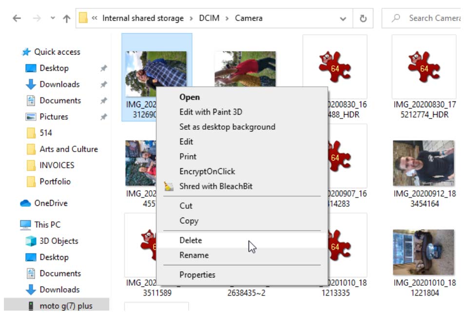 Permanently Delete Files From Android Phone Using PC
