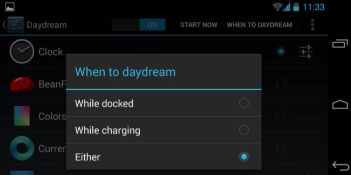 Enable Daydream