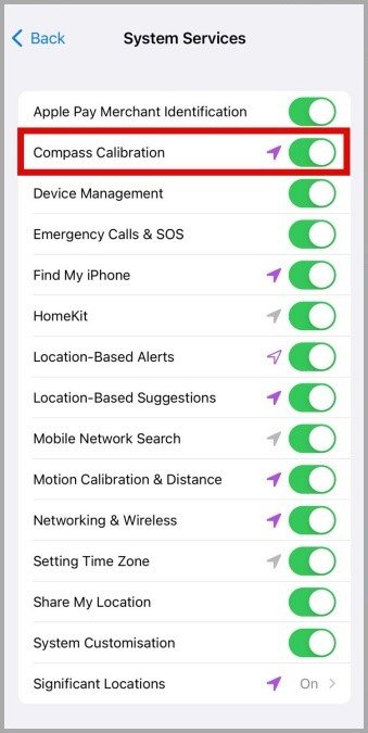 Recalibrate Compass On iPhone To Fix Google Maps Keeps Rerouting