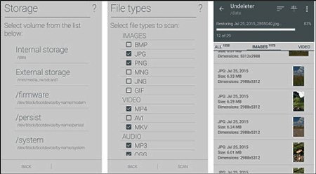 Recover Deleted Call History on Samsung Phone Using Undeleter App
