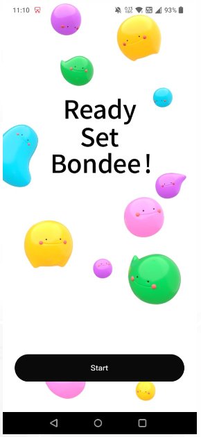 Download Bondee app and tap on Start