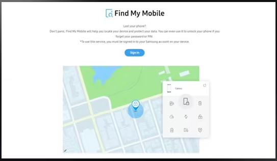 Go To Samsung Find My Mobile Website