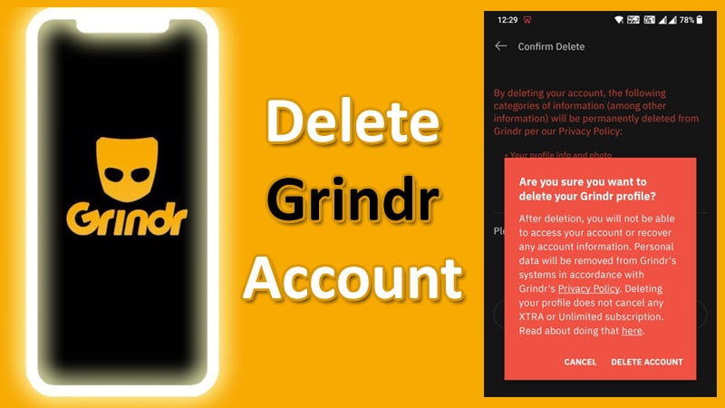 How To Delete Grindr Account On Android or iPhone