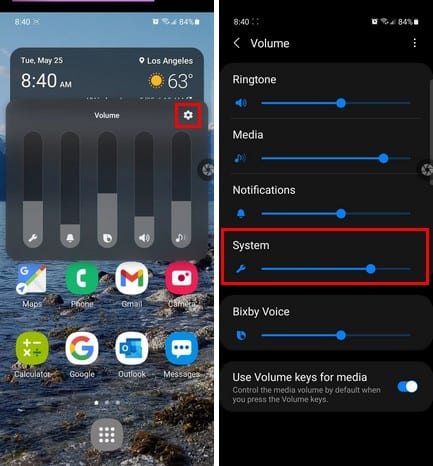 Mute System Volume To Turn Off Shutter Sound On Samsung S21 Ultra