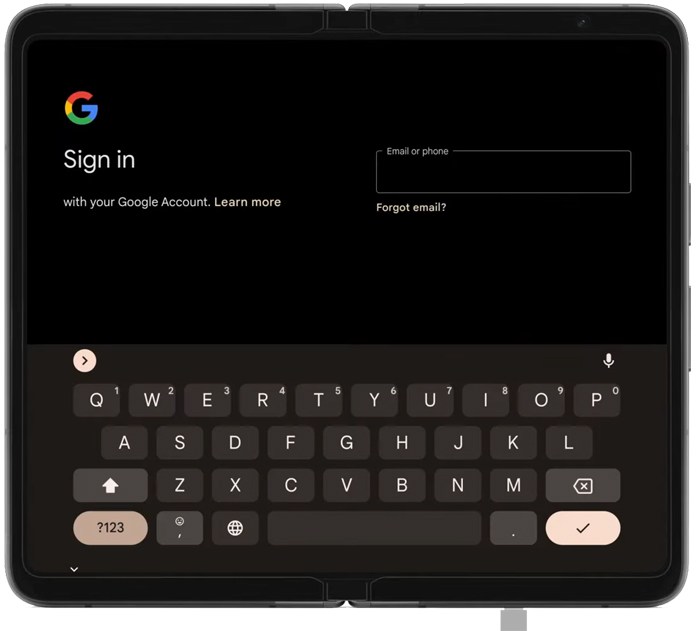 Sign into your Google Account