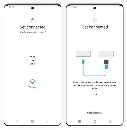 Transfer Data From Android To Galaxy Z Flip 5 Using Smart Switch