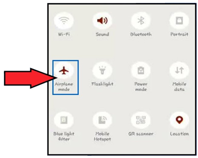 Enable and Disable Airplane Mode