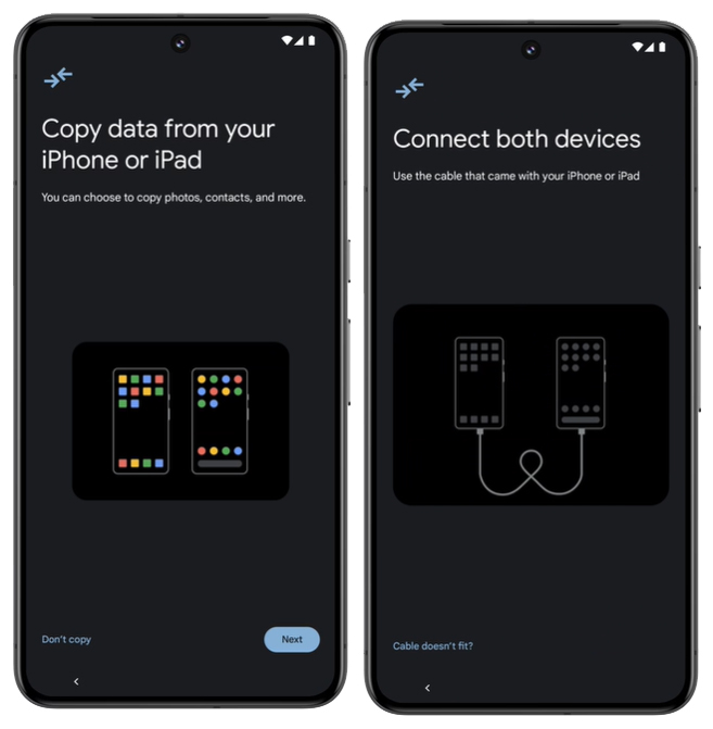 Migrate Data From iPhone To Pixel 8 or Pixel 8 Pro