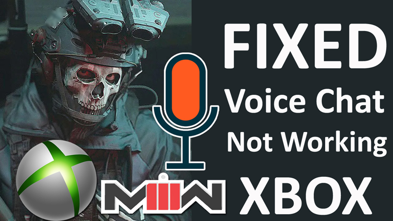 How To Fix Voice Chat Not Working on Modern Warfare on Xbox