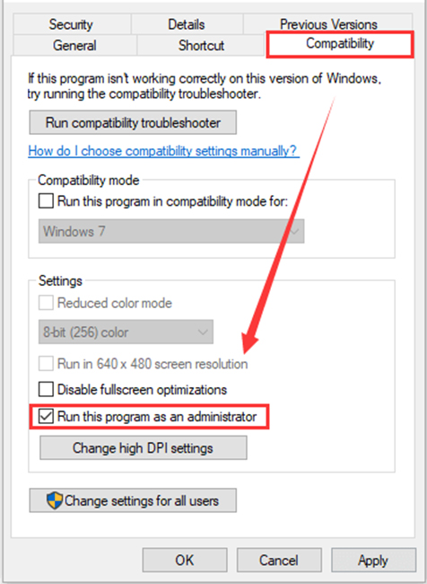 Run Apex Legends as Administrator