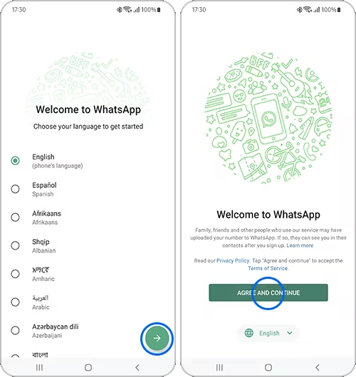 Transfer WhatsApp Chat from Android to Android