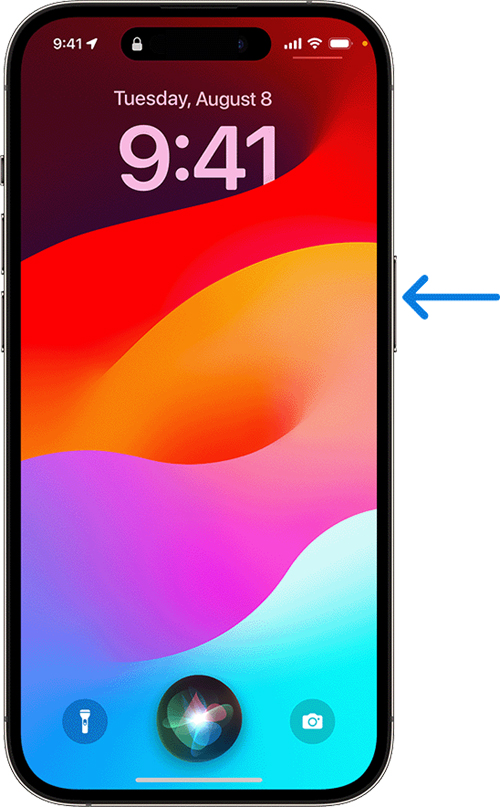 Use Siri From The Power Button on iPhone XR