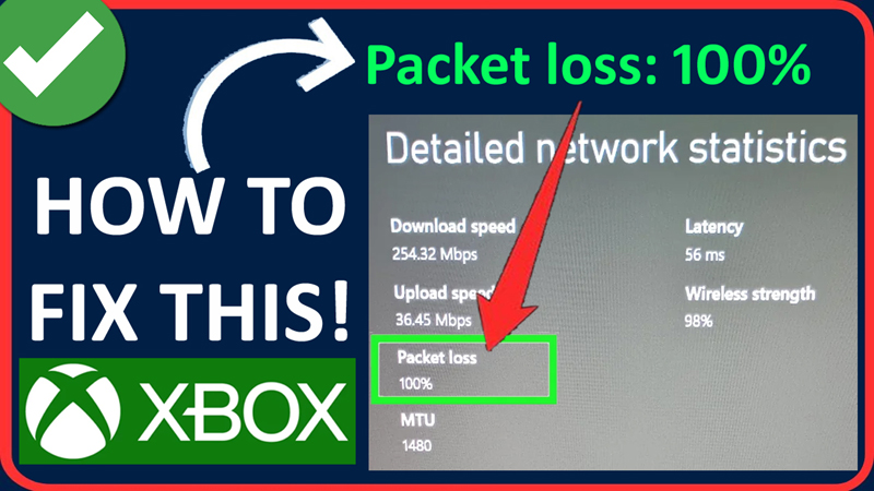 How To Fix 100 Percent Packet Loss On Xbox