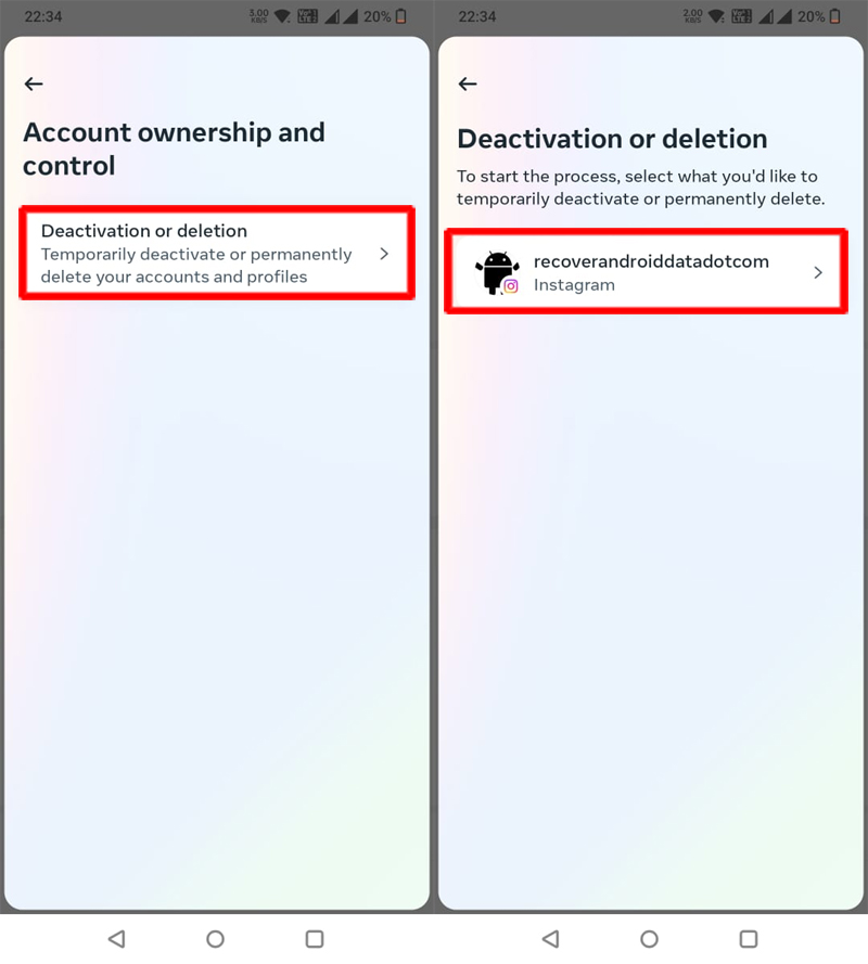 How to permanently delete your Instagram account