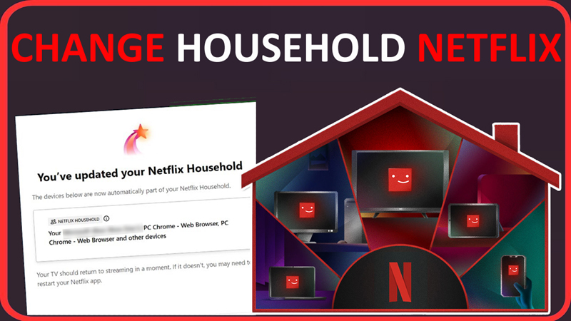 How To Change Household on Netflix (2024 Guide)