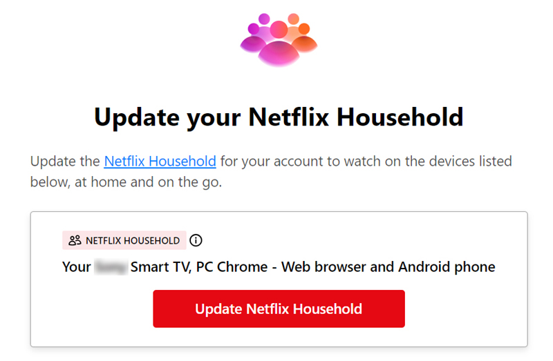How To Update Household on Netflix