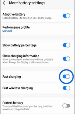 Enable Super Fast Charging on Samsung S24