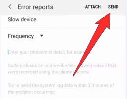 Report Error Using Samsung Members App