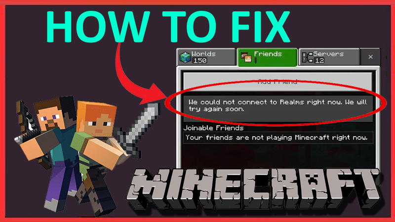 How To Fix Minecraft We could not connect to Realms right now Error