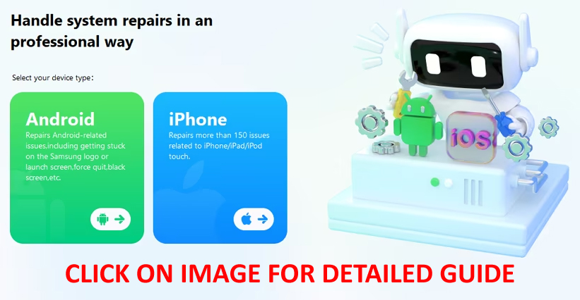 iOS Repair - User Guide