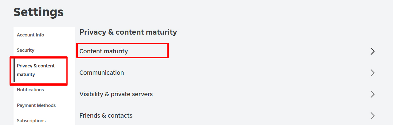 fix Roblox error To access this experience, first update your content maturity setting