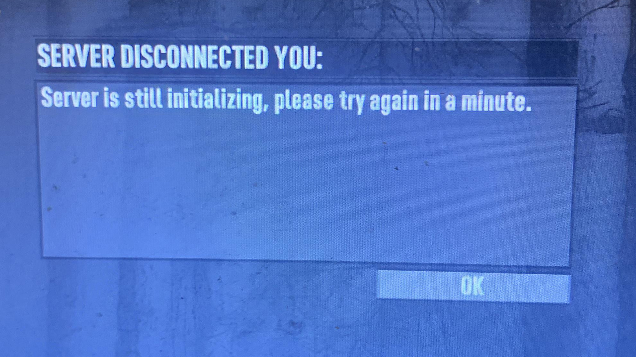 How To Fix Server Is Still Initializing Please Try Again In A Minute Error In 7 Days To Die